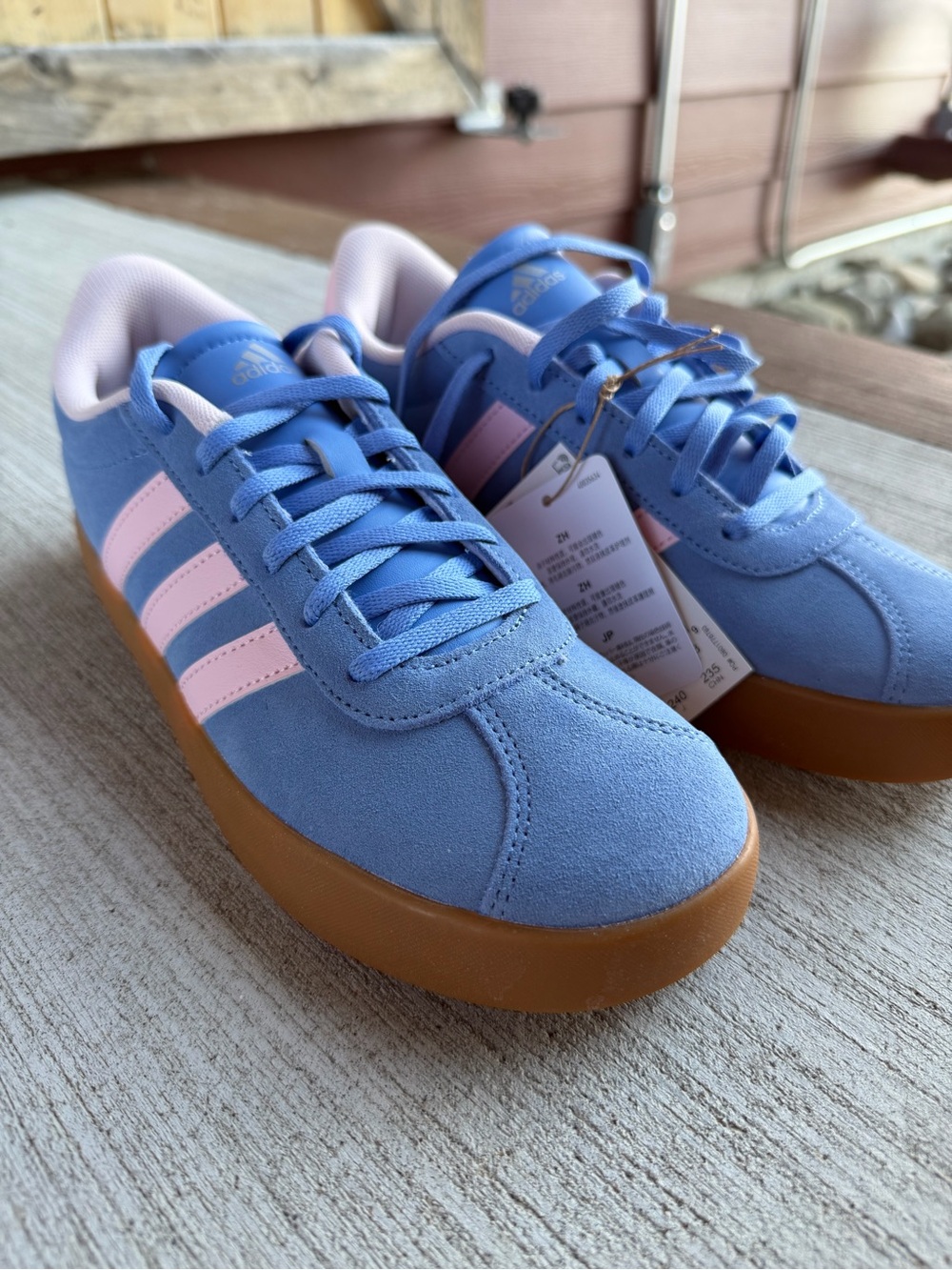 Adidas Women's Cotton Candy Sneakers VL Court 3.0